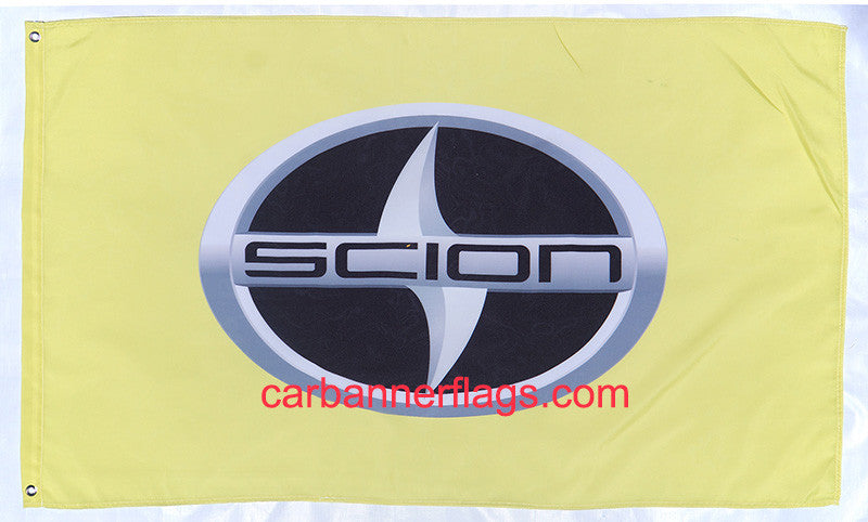 Scion Flag-3x5 Toyota Scion Banner-100% polyester - flagsshop
