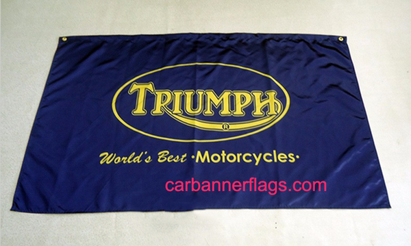 Triumph Flag-3x5 Motors Banner-100% polyester - flagsshop