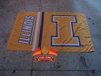 University of Illinois 90x150cm Flag 100% Polyester banner, College custom flag any size company advertisement flags,flag king - flagsshop