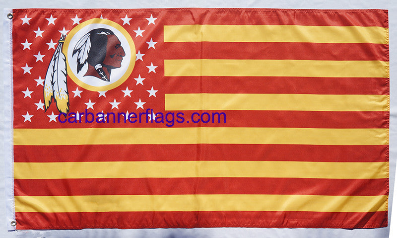 Washington Redskins Flag-3x5 NFL Banner-100% polyester-Free shipping for USA - flagsshop