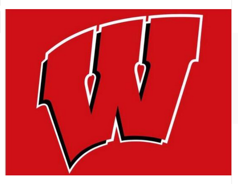 Wisconsin Badgers Flag UW Red Large 3x5 - flagsshop