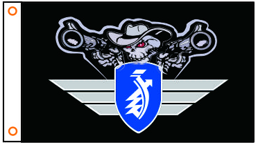 Zundapp Flag-3x5 FT  Zundapp Motorcycle Banner-100% polyester-2 Metal Grommets - flagsshop