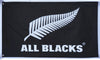 All Blacks Flag-3x5 FT-Black-100% polyester-2 Metal Grommets Banner - flagsshop