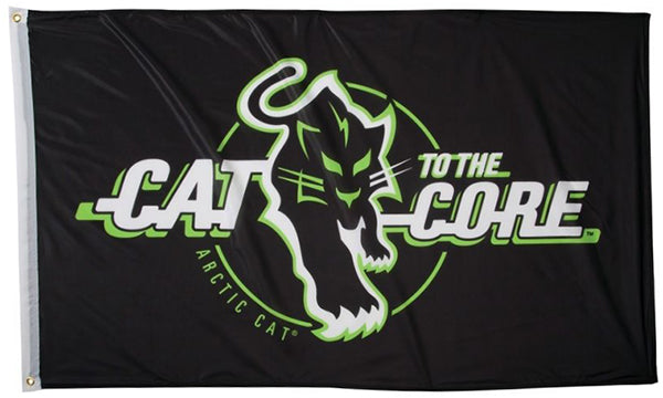 Arctic Cat Flag-3x5 FT Aircat Banner-100% polyester-2 Metal Grommets - flagsshop