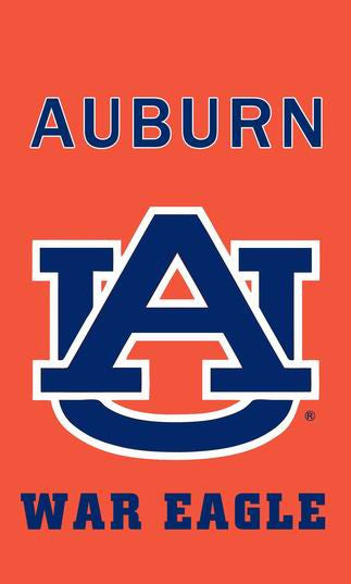 University of Auburn College banner ,Auburn logo Educational institution flag,90*150CM,free shipping 100% polyester - flagsshop