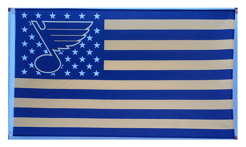 St. Louis Blues Flag-3x5 Banner-100% polyester - flagsshop