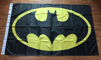 Batman flag-3x5 FT Banner-100% polyester-2 Metal Grommets - flagsshop
