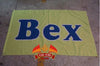 Bex Flag-3x5 FT Bex Banner-100% polyester-2 Metal Grommets