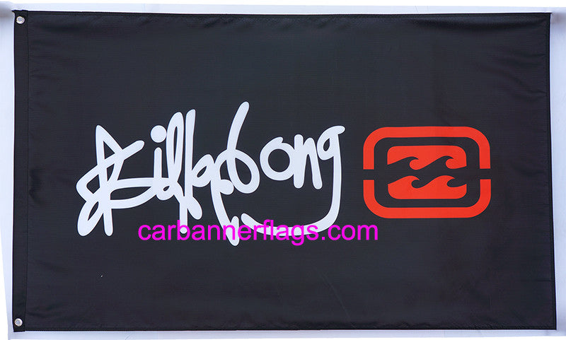 Billabong Flag-3x5 Banner-100% polyester-black - flagsshop