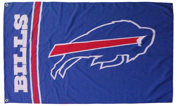 Buffalo Bills Flag-3x5 NFL Buffalo Bills Flag Banner-100% polyester-Stripes-Champions-super bowl - flagsshop