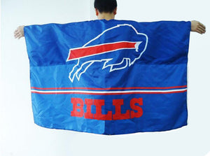 Buffalo Bills Mafia Flag 3x5 FT | Premium Banner, US Shipper, Playoffs 2022 Design