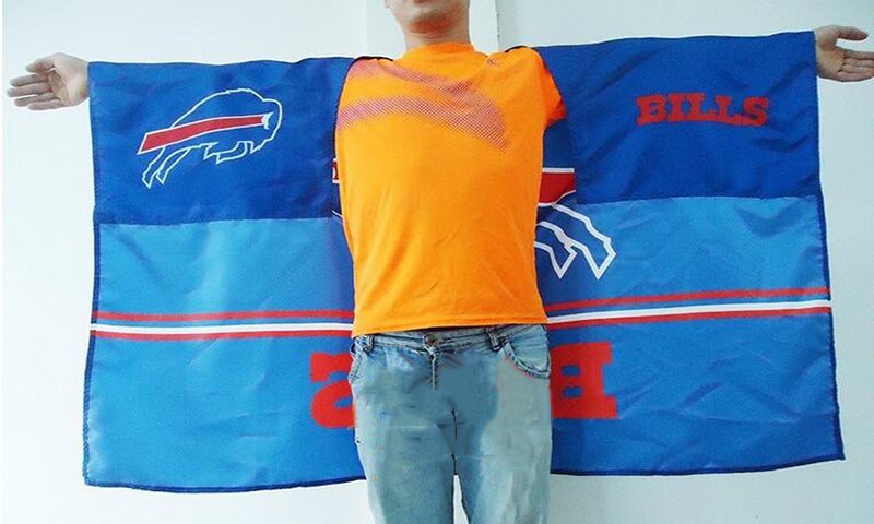 Buy Wholesale China High Quality American Football Team Buffalo Bills Party  Decor Flag 2 X 8 Ft Banner & Buffalo Bills Flag at USD 2.2