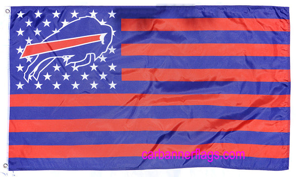 Buffalo Bills Flag-3x5 NFL Buffalo Bills Flag Banner-100% polyester-Stripes-Champions-super bowl - flagsshop