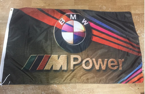BMW flag for car racing-3x5 FT-100% polyester Banner-Vertical - flagsshop