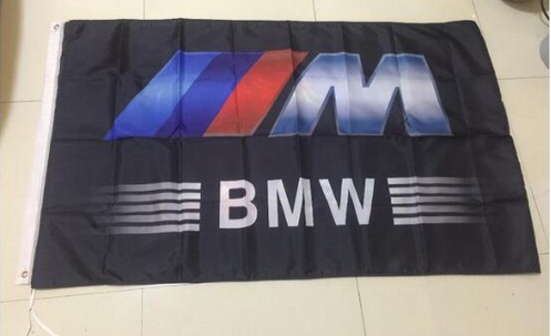 BMW flag for car racing-3x5 FT-100% polyester Banner-Vertical - flagsshop