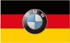 BMW flag-3x5 FT-100% polyester-Checkered Banner-mini - flagsshop