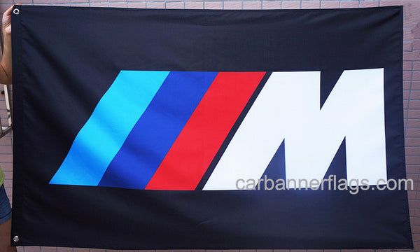BMW M Flag-3x5 M3 BMW-100% polyester BMW IIIM Banner - flagsshop