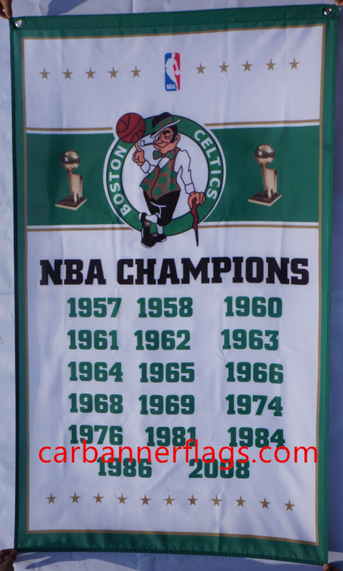Boston Celtics Flag-3x5 Banner-100% polyester - flagsshop