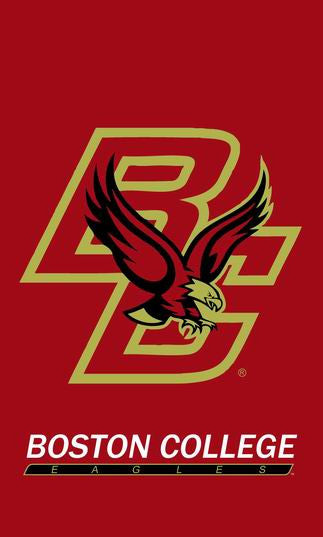 Boston University logo flag,BU Boston College banner,90*150 CM polyester flag king - flagsshop