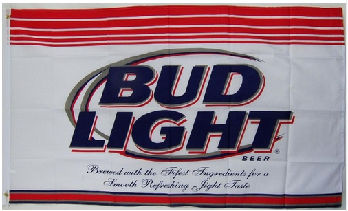 Budweiser Flag-3x5 Banner-100% polyester-bud light with can-Dilly Dilly-Saturdays are for the boys-Busch light - flagsshop