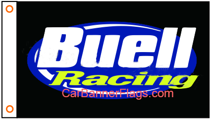 Buell Flag-3x5 FT Buell American Motorcycles Banner-100% polyester-2 Metal Grommets - flagsshop