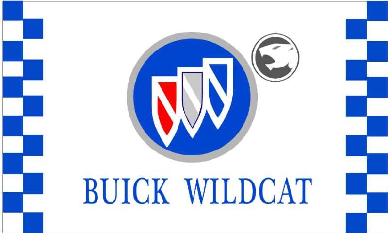 Custom flags-100% polyester-American flag and Buick wildcat flag - flagsshop