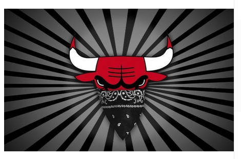 Chicago Bulls Flag-3x5 Chicago Bull flags Banner-100% polyester - flagsshop