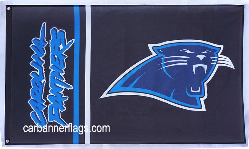 Carolina Panthers Flag-3x5 NFL Banner-100% polyester-super bowl - flagsshop
