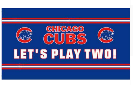 Chicago Cubs Flag-3x5 Banner-100% polyester - flagsshop