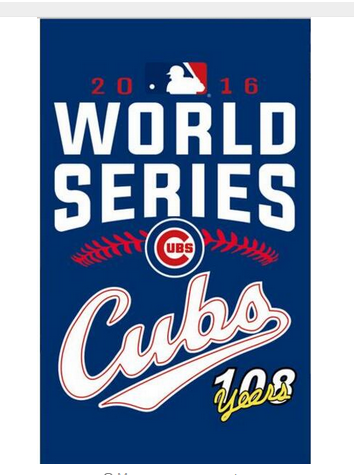 Chicago Cubs Flag-3x5 Banner-100% polyester - flagsshop