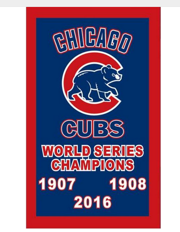Chicago Cubs Flag-3x5 Banner-100% polyester - flagsshop
