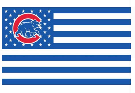 Chicago Cubs Flag-3x5 Banner-100% polyester - flagsshop