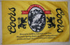 Coors Light Flag-3x5 FT Coors Light Silver Bullet Beer Banner-100% polyester-2 Metal Grommets