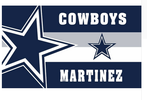 Dallas Cowboys Flag-3x5 NFL Banner-100% polyester-Helmet-Champions - flagsshop
