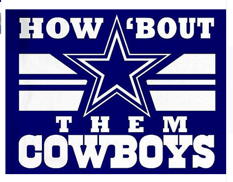 Dallas Cowboys 3' x 5' Polyester Flag (F-1470) - by