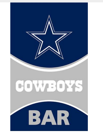 Dallas Cowboys Flag-3x5 NFL Banner-100% polyester-Helmet-Champions - flagsshop