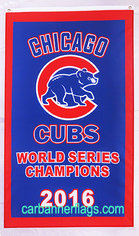 Chicago Cubs Flag-3x5 Banner-100% polyester - flagsshop