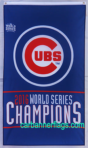 Chicago Cubs Flag-3x5 Banner-100% polyester - flagsshop