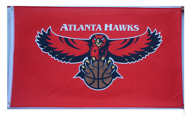 Atlanta Hawks Flag-3x5 Banner-100% polyester - flagsshop