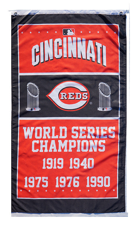 Cincinnati Reds Flag-3x5 Banner-100% polyester - flagsshop