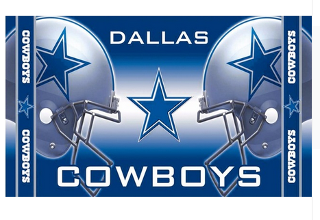 Dallas Cowboys Flag-3x5 NFL Banner-100% polyester-Helmet-Champions-super bowl - flagsshop