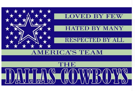 Dallas Cowboys Flag-3x5 NFL Banner-100% polyester-Helmet-Champions-super bowl - flagsshop