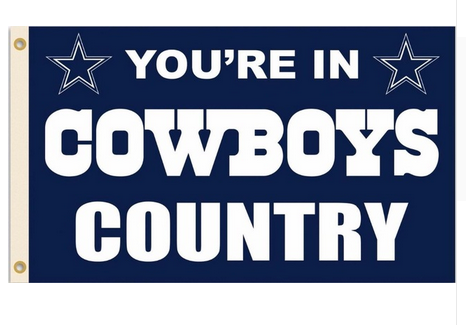 Dallas Cowboys Flag-3x5 NFL Banner-100% polyester-Helmet-Champions-super bowl - flagsshop