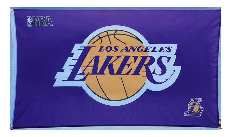 L.A. Lakers Flag-3x5 Banner-100% polyester - flagsshop