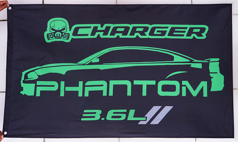 Dodge Charger R/T flag for car racing-3x5 FT-100% polyester Banner - flagsshop