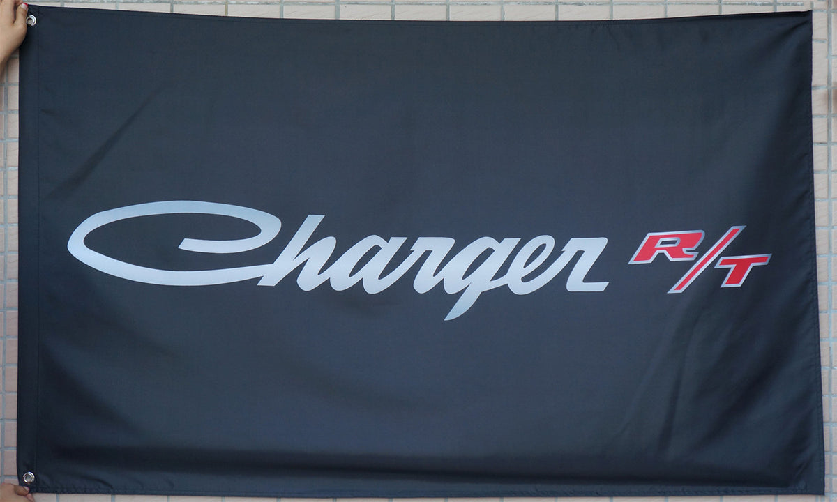 Dodge Charger R/T flag for car racing-3x5 FT-100% polyester Banner - flagsshop
