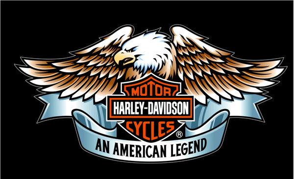 Harley Davidson FLAG HD BANNER LEGENDARY-3x5 motorcycles banner-Harley Flags-harley davids flag