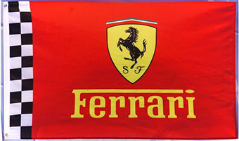 Custom Flags-2 sided flags-Ferrari-Lamborghini-Bentley-Rolls Royce-Jaguar-Bugatti - flagsshop