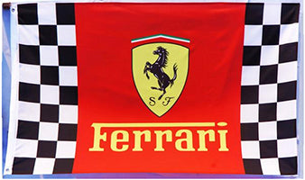 Custom Flags-2 sided flags-Ferrari-Lamborghini-Bentley-Rolls Royce-Jaguar-Bugatti - flagsshop