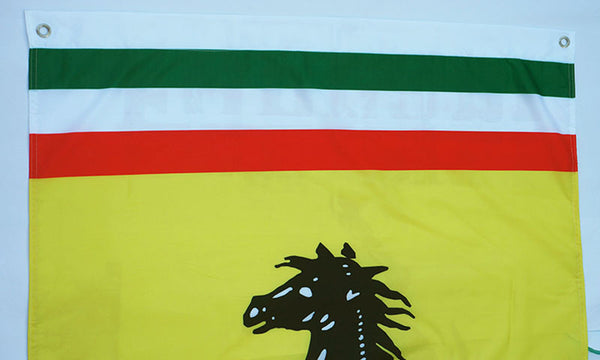 Ferrari checkered Flag for car racing-3x5 FT-100% polyester Banner - flagsshop